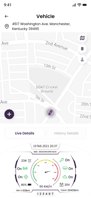 GPS tracking product